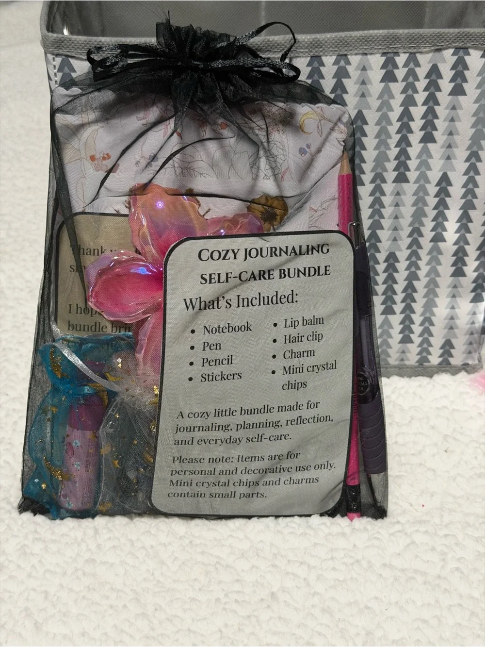The Cozy Journaling Self-Care Bundle.